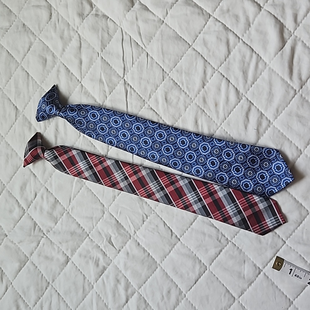 Bundle boys clip on ties